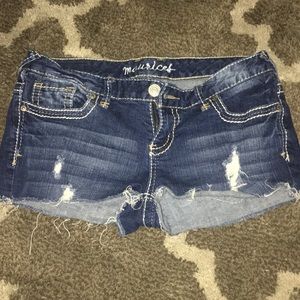 Jean shorts